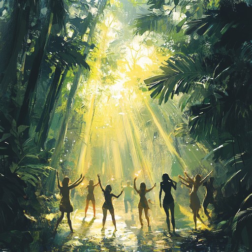 Experience the sunshine through the trees as lively, organic sounds create an uplifting adventure. Light guitar strums mix with gentle flutes and rhythmic clapping, bringing a sense of joy and connection with nature.