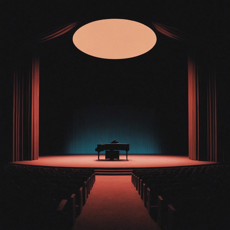 This track swirls around the mysterious and sultry atmosphere of a dimly lit lounge, where the soft clinks of glasses and whispered conversations set the stage. A slow, haunting saxophone melody intertwines with a gentle piano, capturing the essence of longing and unspoken emotions in the air. The song should evoke a feeling of nostalgic elegance, dripping with emotion and sophistication.