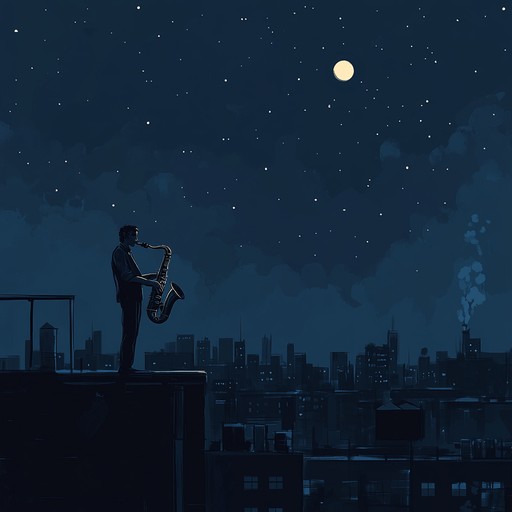 This instrumental track captures the essence of a sultry midnight atmosphere through soulful blues melodies. The smooth, lingering notes evoke deep emotions of longing and desire, perfect for a quiet, introspective evening.