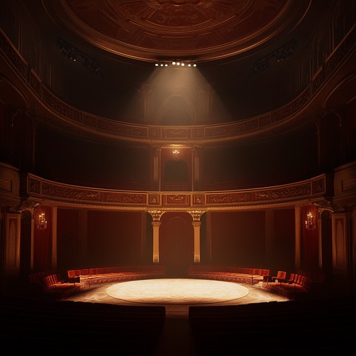 A deeply melancholic piece evoking sadness and longing, set against the backdrop of an empty, grand theater. Utilizing somber piano melodies, it transports the listener to an abandoned stage under moonlight, filled with the remnants of past performances and heartfelt memories.