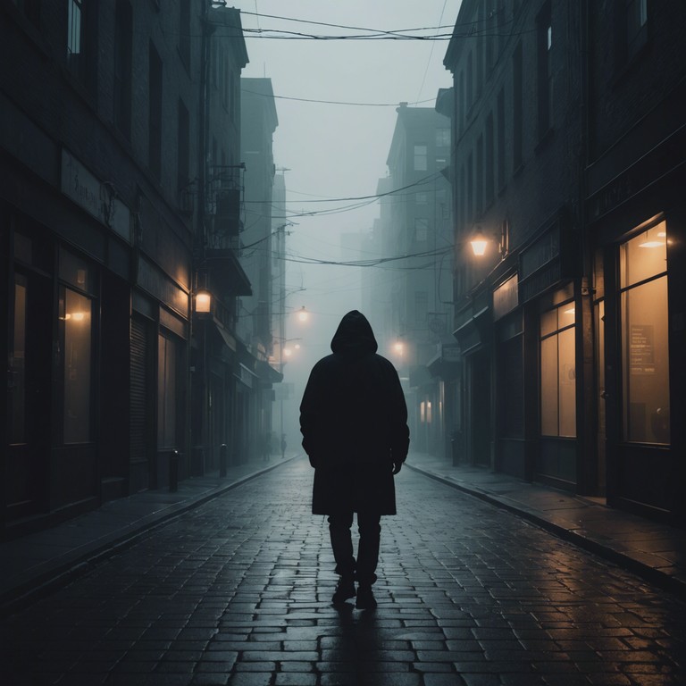 This instrumental idm track captures the essence of walking alone through dimly lit streets of a city at night, with shadows creeping around every corner. The sound is filled with subtle, complex rhythms and layered synths that create a tapestry of urban intrigue and suspense.