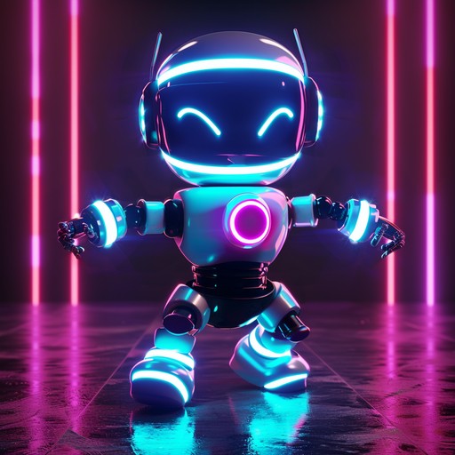 An infectiously cheerful electronic tune featuring playful robotic voices and catchy beats. This track is designed to bring joy and energy, perfect for uplifting party atmospheres. Its quirky charm and bouncy rhythm will get everyone on their feet and dancing with delight.