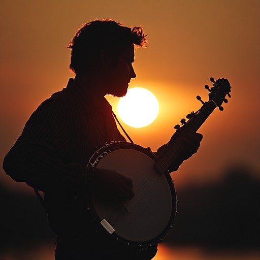 An inspiring instrumental piece featuring lively banjo and fiddle, encapsulating the energy and optimism of sunrise in the appalachian mountains.