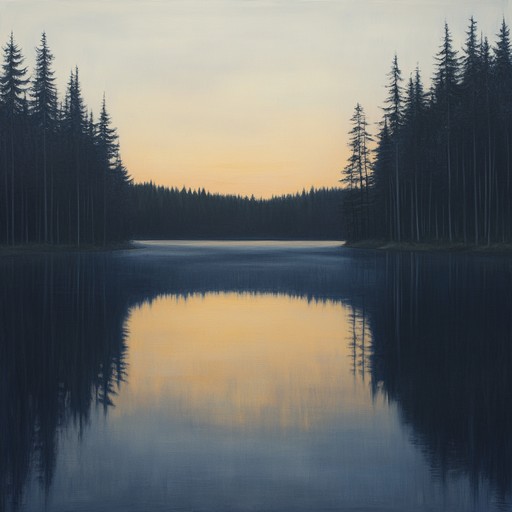 This piece crafts a serene nordic summer night, blending acoustic guitar strumming with calming sounds of a finnish lake. It's designed to inspire and relax, reflecting the tranquil beauty of the nordic evening.