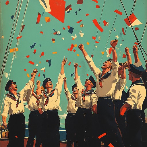 A vibrant, instrumental piece inspired by russian naval traditions. Evoking the energy and camaraderie of sailors, it incorporates traditional melodies and modern arrangements for a lively, upbeat atmosphere.