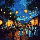 uplifting calypso capturing festive caribbean night time celebrations.