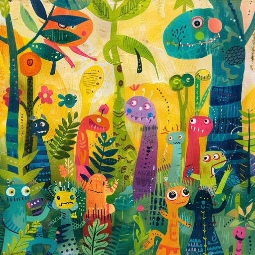 Experience cheerful and lighthearted melodies that dance through the forest, capturing the essence of playful woodland creatures and their joyous antics.