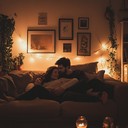 calming guitar tune for romantic, intimate evening moments