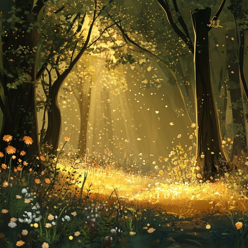 Transport yourself to an enchanting woodland with this soothing instrumental, where the harp strings conjure images of graceful fae and whispering trees. The symphony of nature's sounds weaves through the melody, creating an immersive, peaceful escape.