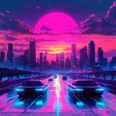 joyful synthwave melodies ignite a retro futuristic sonic adventure