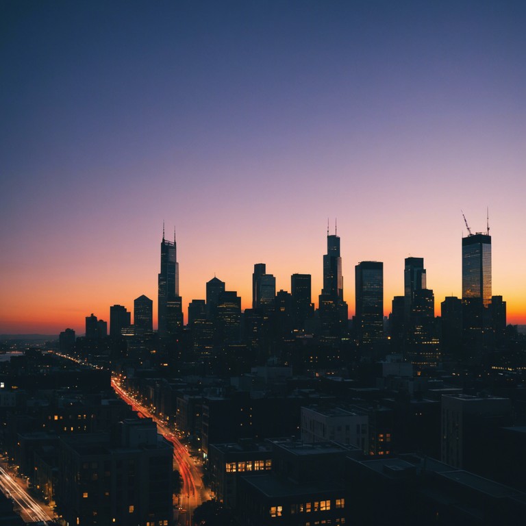 Imagine a bustling city at night, lights glaring, where every corner exudes a story filled with pulse pounding beats and soul touching melodies brought to life by an electric guitar.