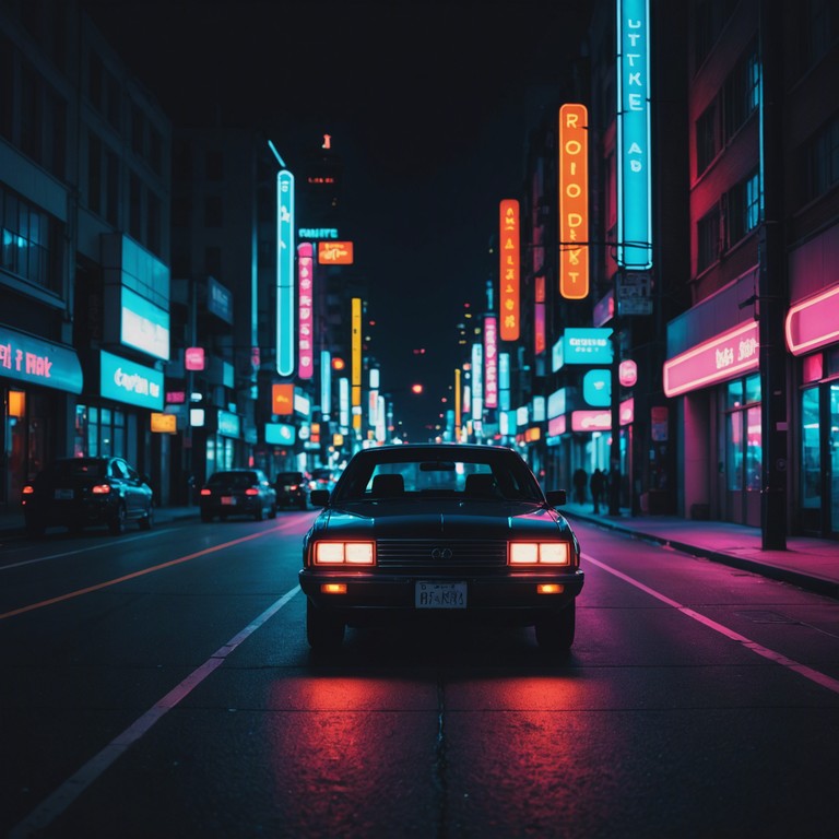 An evocative trap instrumental capturing the essence of a bustling city at night, enriched with deep bass and rhythmic snapping to echo the pulsing life of urban streets. The track weaves a feeling of navigating through a lively, neon lit cityscape.