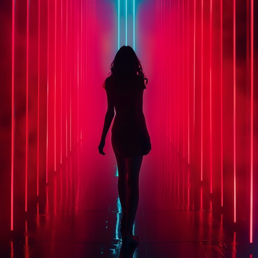 Imagine a musical journey that centers around the concept of spiritual energy flowing through an edm festival filled with neon lights, where every beat of the theremin enhances a sense of ecstatic connection to the music.
