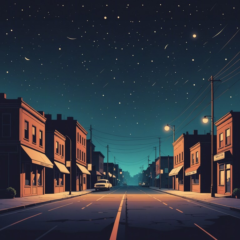 This composition captures the essence of a peaceful night walk in a sleepily lit town, with slow, soulful harmonies that reflect the serene ambiance of deserted cobblestone paths. The track blends traditional blues elements with a gentle, soothing tempo that invites listeners to unwind and let go of their day to day stresses.