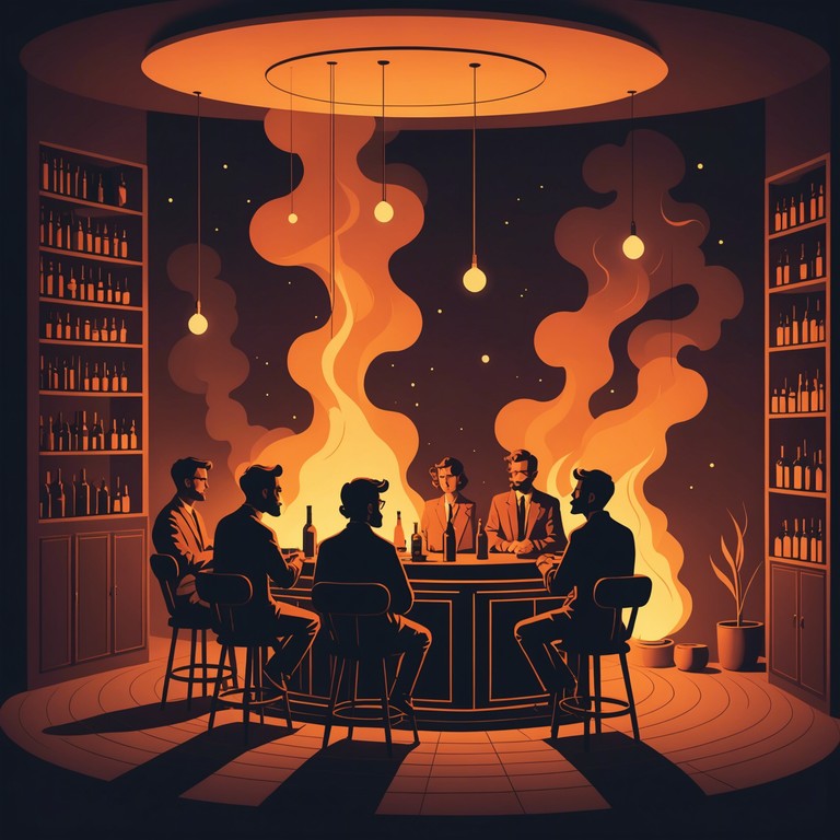 This composition captures the essence of a mysterious, exotic torch lounge, blending sultry vibes with a smoky, intimate atmosphere. Perfect for a mesmerizing late night escapade, the instrumental revolves around the deep, resonant sounds of a saxophone, enveloping listeners in a soundscape of allure and enigma.