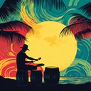 afro cuban rhythms meet psychedelic soundscapes under moonlit caribbean skies