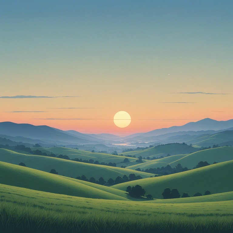 A fusion of ancient folk melodies with contemporary rhythms, creating a bridge between past and present musical expressions. The song captures the essence of traditional folk music, infused with a modern twist to create a timeless piece that resonates with all ages. The composition is designed to evoke images of vast landscapes and the timeless nature of storytelling through music.