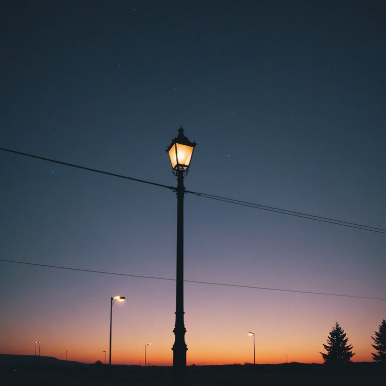 Evoking a deep reflection as the shadows grow longer and the evening turns into night, this composition captures both the elegance and the eerie calmness of twilight. The acoustic guitar gently guides the listener through a journey of self discovery and quiet confidence.