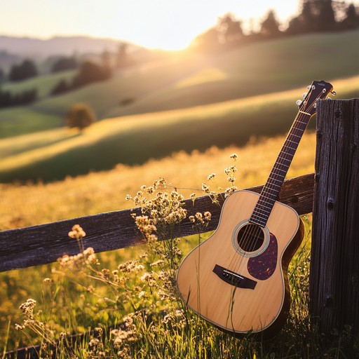 A laid back acoustic guitar track evoking the warmth of a serene southern morning, filled with gentle strumming and mellow melodies. Perfect for evoking nostalgia, peace, and the simplicity of rustic life