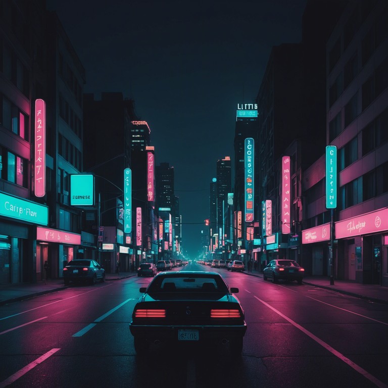 Echoes of neon dreams is a song that paints the image of solitary nighttime walks through neon lit city streets, where echoes of synthetic beats and melancholic melodies perfectly encapsulate the essence of modern isolation and introspective journeys.