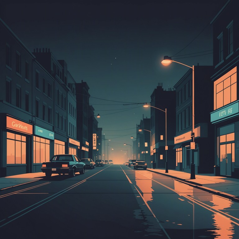 In the depth of night, a solitary piano weaves a haunting, introspective melody. Evoking images of deserted cityscapes and whispering shadows, the track merges lo fi aesthetics with a dramatic undertone, offering a contemplative auditory journey through the forgotten corridors of memory.