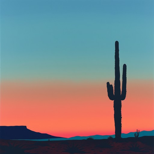 This track invokes a serene desert twilight, blending subtle rhythms and the gentle twang of a steel guitar to create a hypnotic ambiance. It captures the essence of country soundscapes, perfect for relaxation and introspection.