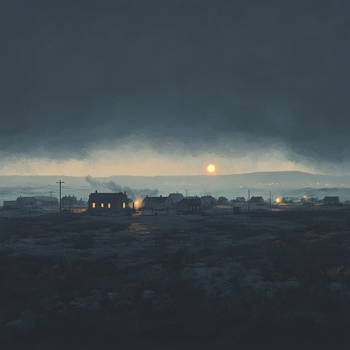 An evocative piece that paints a vivid picture of the desolate prairie, with reverb drenched guitar and airy, spectral sounds encapsulating the haunting essence of the wild, untamed west.