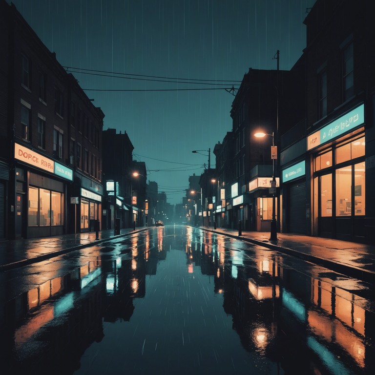 This track merges soothing saxophone tones with the urban soundscape of a city at night, capturing the essence of solitude amongst the bustle. The music serves as a reflective journey through dimly lit streets, with a soulful saxophone leading the melodic conversation. It's perfect for winding down after a long day, offering an auditory escape into the city's after hours.