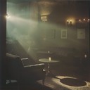 mysterious, shadowy lounge music with haunting torchlight atmosphere.