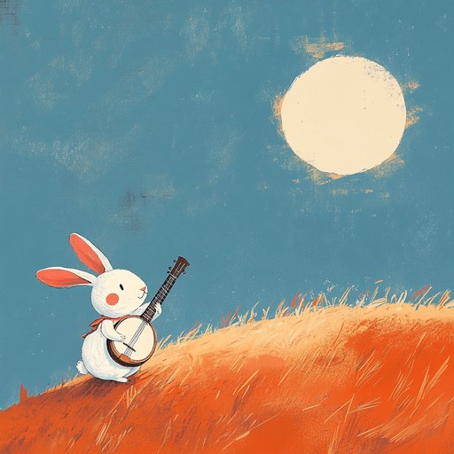 An instrumental bluegrass piece that captures the carefree spirit of a breezy day on a hilltop, featuring lively banjo picking and uplifting melodies that evoke a sense of whimsy and joy.