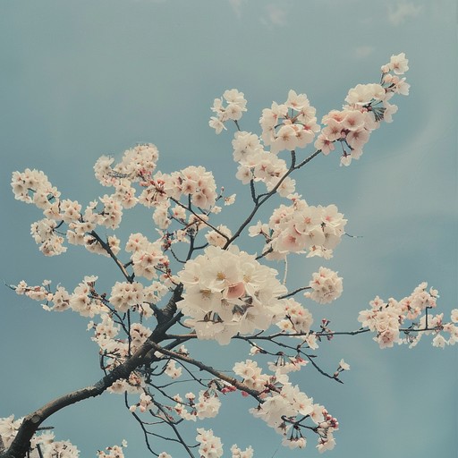 Imagine walking under cherry blossoms in tokyo during spring, the air filled with pink petals and a soft, romantic melody that captures the essence of love and renewal. A gentle acoustic guitar accompanies a melody that feels both modern and timeless, embodying the spirit of contemporary japan with a nostalgic touch.