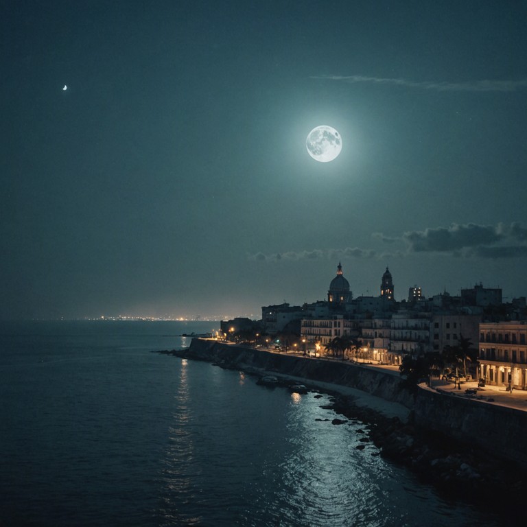 Dive deeper into the heart of a mystical night in havana where jazz meets the shadowy whispers of the past, carried by a gentle but haunting piano melody.