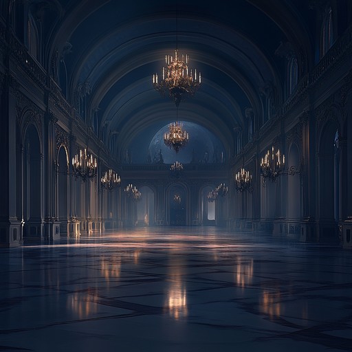 A spectral dance under the moonlight, where eerie echoes of the past seamlessly blend with the present. Ghostly strings and subtle chimes float through a dark, melancholic melody that compels and fascinates. Ideal for a haunted ballroom or a mysterious midnight gathering in an ancient, candle lit mansion.