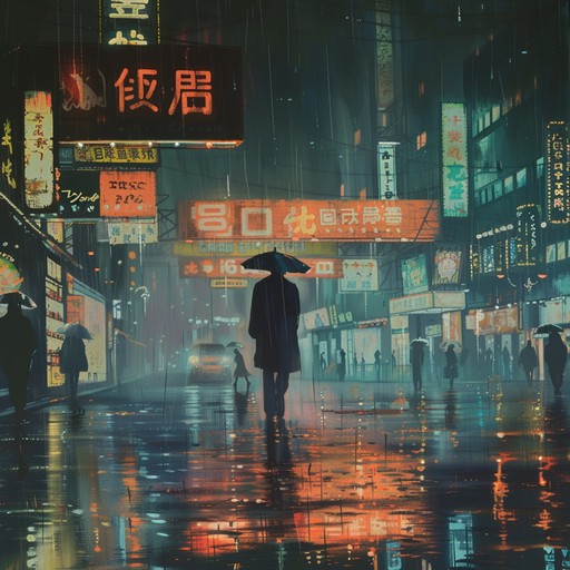 Journey through an empty, neon drenched city with synths that echo profound loneliness and introspective melancholy, creating an immersive and haunting experience.