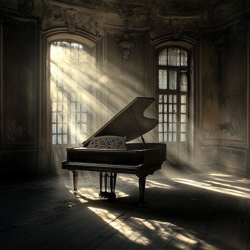 An emotionally charged solo piano composition that weaves intricate melodies and harmonies to evoke a profound sense of longing and introspection