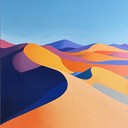 evocative curves of a vibrant desert in whimsical soundscape.