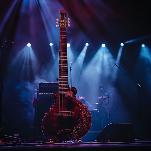 An electrifying fusion of rock and traditional raga, this track combines the wailing sitar's mystical energy with the raw power of rock guitar riffs and driving percussion. Perfect for anyone seeking a dynamic and spirited musical journey that transcends cultural boundaries.