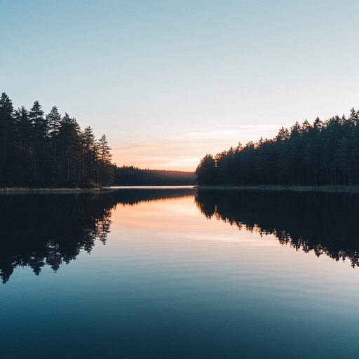 An instrumental suomipop track that combines modern pop melodies with traditional finnish musical elements, creating an uplifting and inspiring atmosphere reminiscent of finland's serene lakes and vast forests under the glow of the midnight sun.