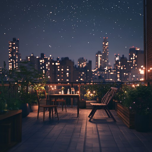 A laid back lofi piece combining mellow beats, ambient sounds of the city, and soft melodies. This track captures the essence of a tranquil summer night in an urban setting, perfect for introspection and relaxation.