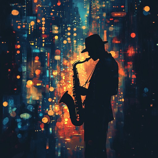 Feel the pulse of the city nightlife with an electrifying jazz house track that combines bright brass instruments with dynamic electronic rhythms, providing an irresistible urge to dance.