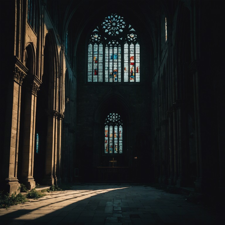 Echoes of silence is an alternative exploration in gothic opera, where the chilling presence of eerie vocals takes the forefront, surrounded by a soundscape that simulates the echoing halls of an abandoned cathedral.