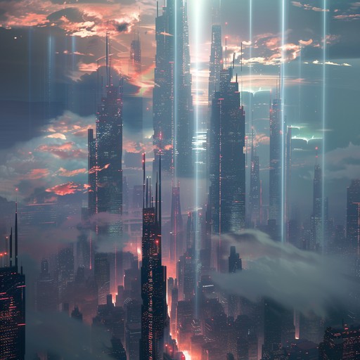 Dive into an urban symphony where epic drum & bass rhythms meet ethereal synths, crafting a majestic, grand musical experience that spans time and space.