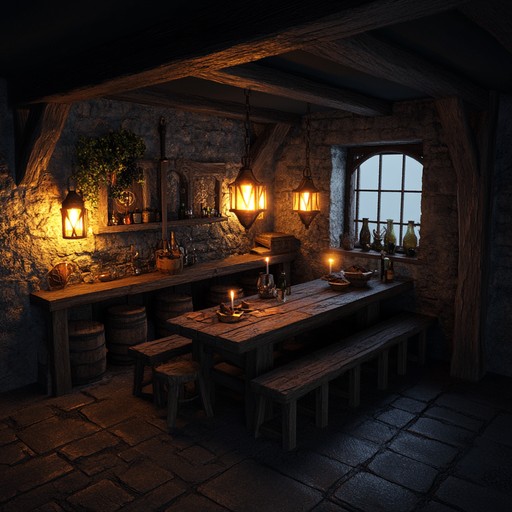 Imagine a dimly lit tavern, centuries old, filled with travelers from distant lands. Each pluck of the lute's strings weaves a tapestry of ancient tales, inviting the listener to a journey through time and memory.