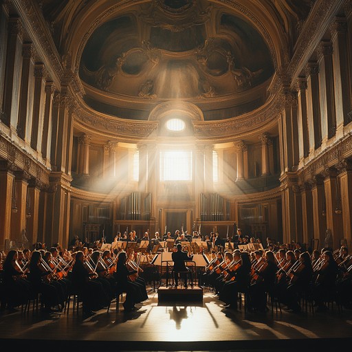 A stirring and adrenaline pumping symphony featuring sweeping strings, booming percussion, and powerful brass sections. The composition continuously builds in intensity, leading to grandiose and emotional climaxes. Ideal for evoking feelings of heroism, determination, and adventure