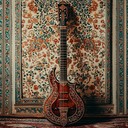 an instrumental fusion of raga and rock, complex and immersive