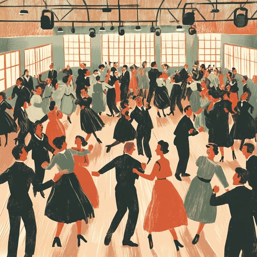 This uplifting instrumental song captures the essence of a sunny day in the 1940s, featuring a swinging big band ensemble. The melody is carried by a lively trumpet, supported by jazzy piano chords and syncopated drum beats, creating an infectious energy that makes it impossible not to tap your feet. Perfect for evoking a sense of hope and optimism, this composition will transport listeners to a dance hall filled with joyous swing dancers.