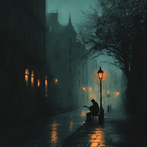 An atmospheric piece blending vintage instrumentation with ethereal melodies to evoke the sensation of wandering through memories and shadows of the past.