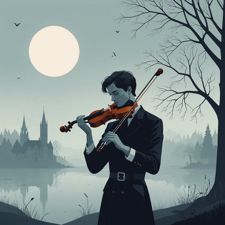 An instrumental piece sinking deep into the heart of opera’s romantic traditions. This track uses a solo violin to weave through the complex emotions tied to lost love. Each note is drawn out, portraying both the beauty and pain of reminiscence. The composition embodies a classic operatic form, striking emotional chords without a single word.