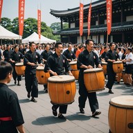 aggressive drum beats meet ethnic melodies