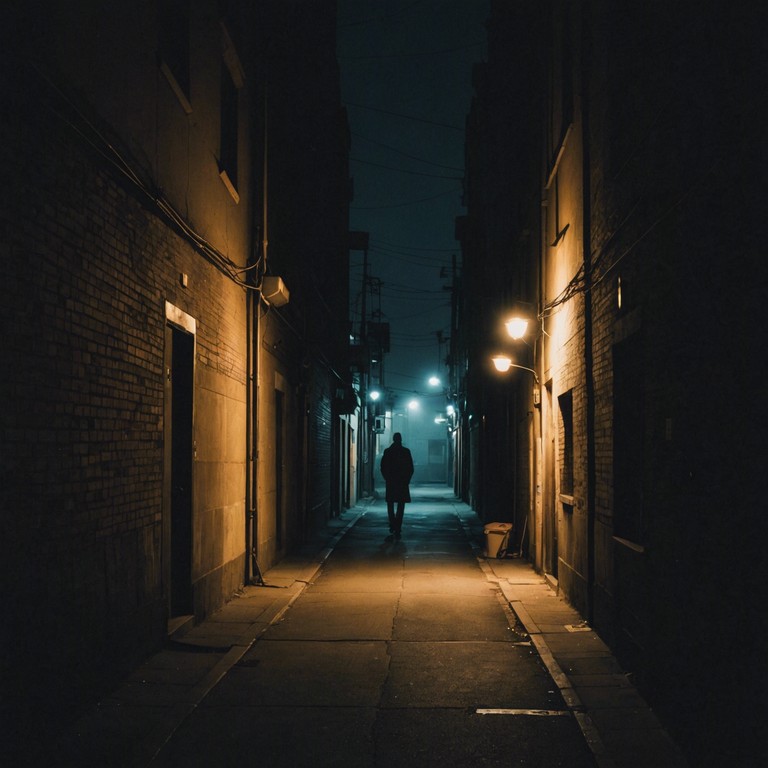 This track captures the essence of the city at night through subtle, haunting melodies that echo the quiet whispers of the city’s shadows. Designed to evoke the feeling of wandering through dimly lit streets, the piece uses minimalist synth patterns to create a feeling of solitude amidst the urban landscape.